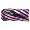Picture of ZIP IT METALLIC POUCH PURPLE